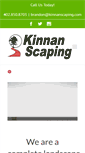 Mobile Screenshot of kinnanscaping.com